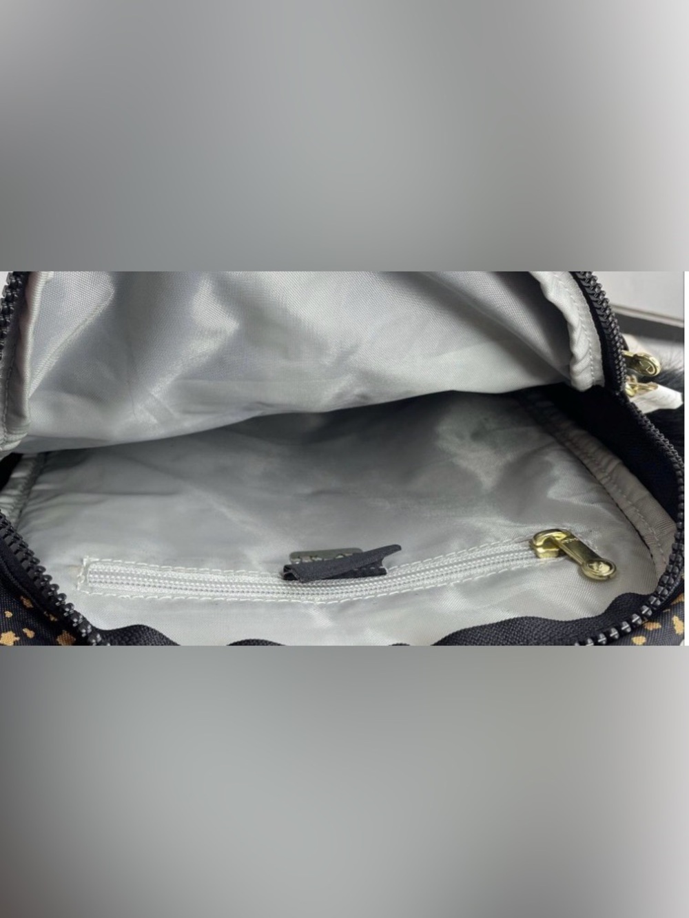 LiKE NEW Kipling Lovebug Small Printed Backpack- Golden Night - Picture 9 of 10